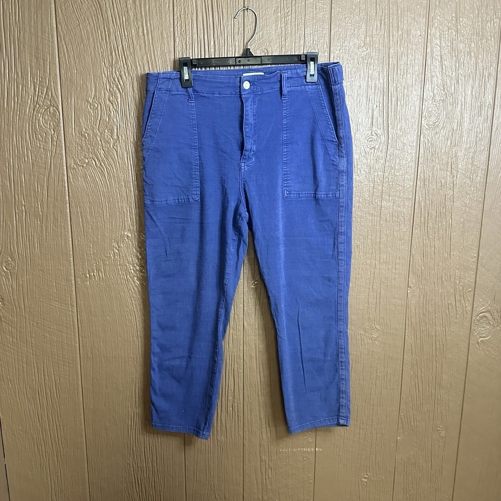 Pistola Cosmic Blue Love Utility Cropped Pants Sz 32 Gorpcore Hiking Casual